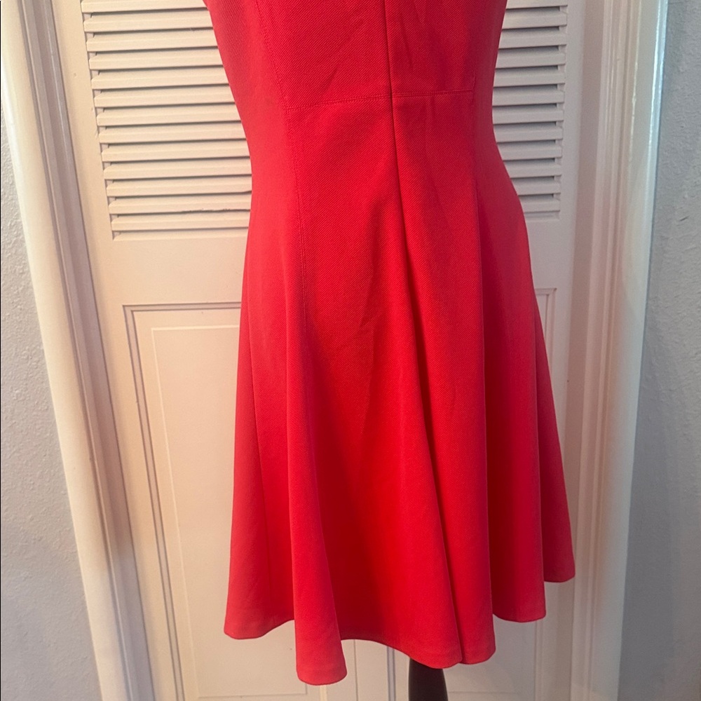 American Living Sleeveless Red Fit-and-Flare Mini Dress - Picture 5 of 6